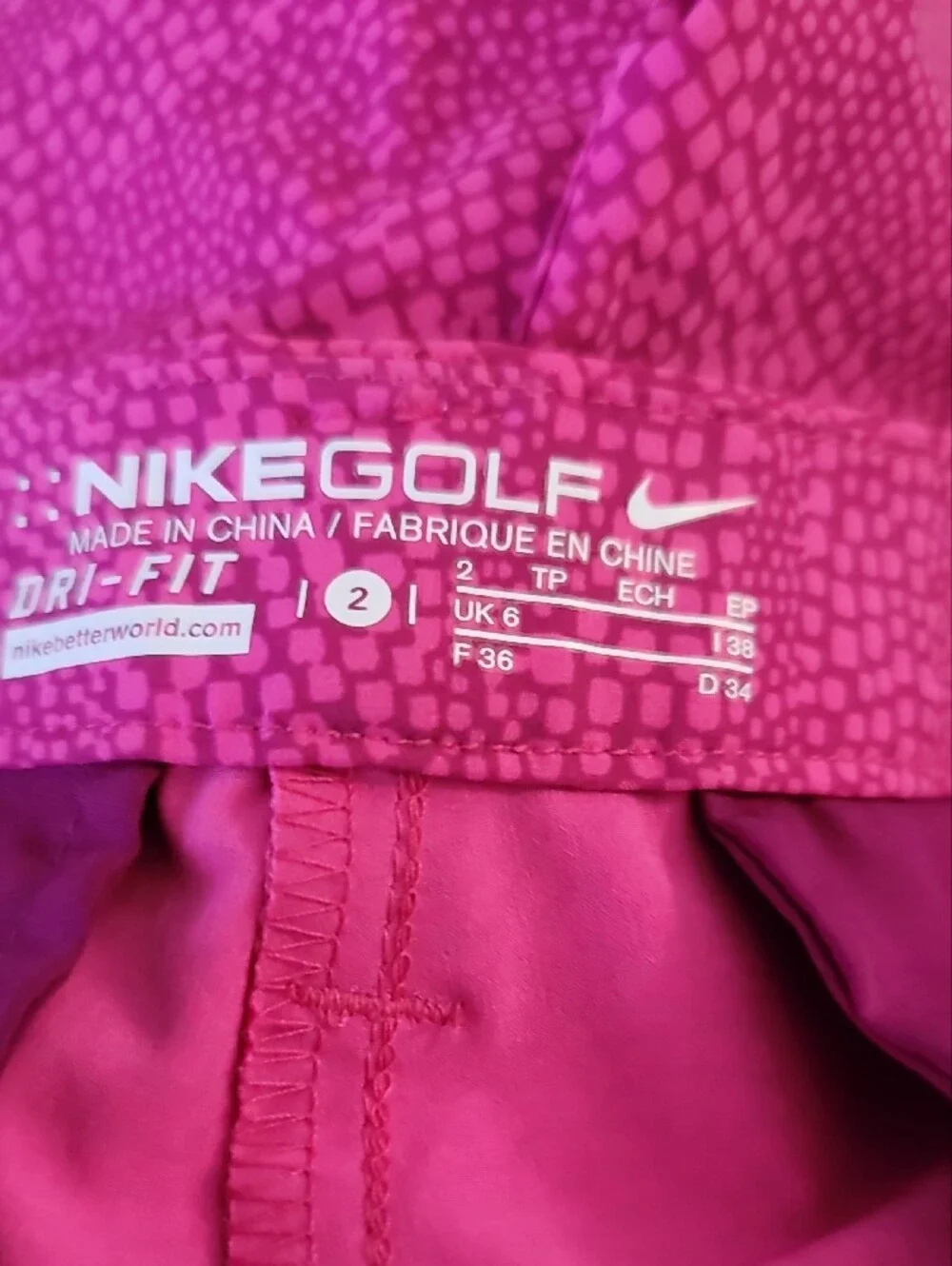 Nike Women’s Bright Pink High-Waist Shorts